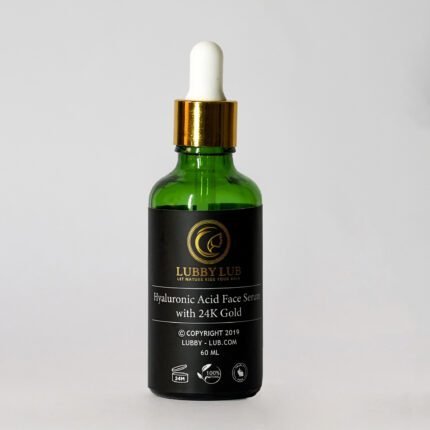 Description: Hydrate, plump and reduce fine lines . Increases skin’s elasticity, lightens the skin’s complexion, stimulates the cells makes the skin firm. How to apply: Apply Every morning before your moisturizer. Main ingredients: Hyaluronic acid, sodium hyaluronate, gold extract, botanical herbs Lubby lub